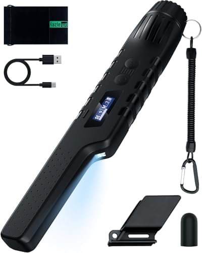 Waterproof Handheld Metal Detector Pinpointer with Superhet Technology & Adjustable Sensitivity