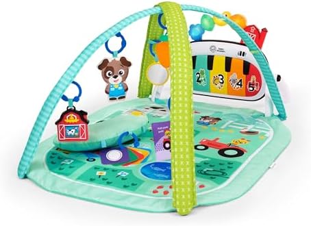 4-in-1 Kickin' Tunes Music & Language Discovery Play Gym with Magic Touch Piano