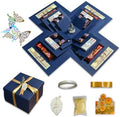 5-Layer Explosion Gift Box DIY Kit with Main Part Assembled for Surprise Snacks & Photos