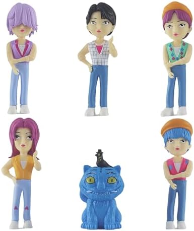 11.5'' Articulated Girl Group Doll Set with Movie-Accurate Outfits, Premium Collectible Action Figures
