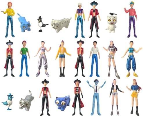 11.5'' Articulated Girl Group Doll Set with Movie-Accurate Outfits, Premium Collectible Action Figures