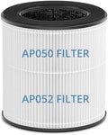 H13 True HEPA Air Purifier for 1200 Sq Ft Rooms with 12dB Sleep Mode & Timer