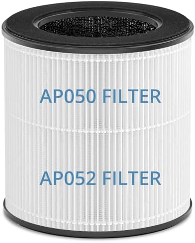 H13 True HEPA Air Purifier for 1200 Sq Ft Rooms with 12dB Sleep Mode & Timer