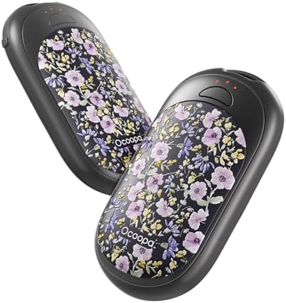 Rechargeable Magnetic Hand Warmers 2-Pack, 3 Heat Settings, Ultra Slim Portable Heater