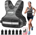 Adjustable Weighted Vest for Women & Men, 6-12lbs Rucking Vest for Running & Bone Density
