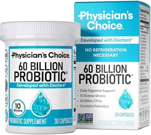 Advanced Gut Health Bundle: 60 Billion Probiotics + Digestive Enzymes for Digestive & Immune Support