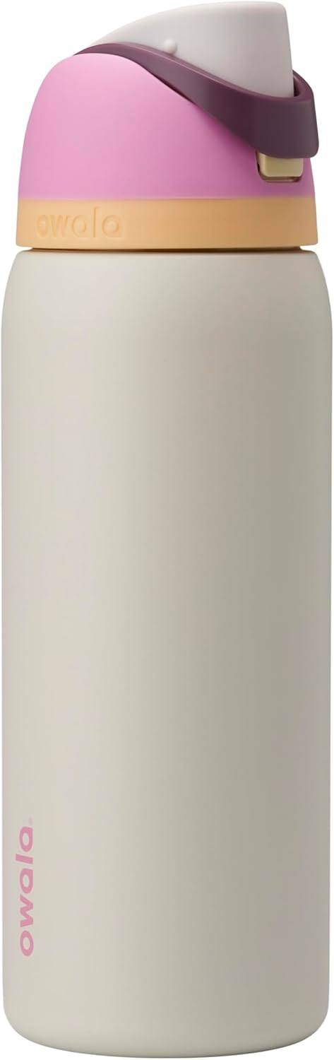24oz Insulated Stainless Steel Water Bottle with Straw & Locking Lid - BPA-Free, 24-Hour Cold Retention