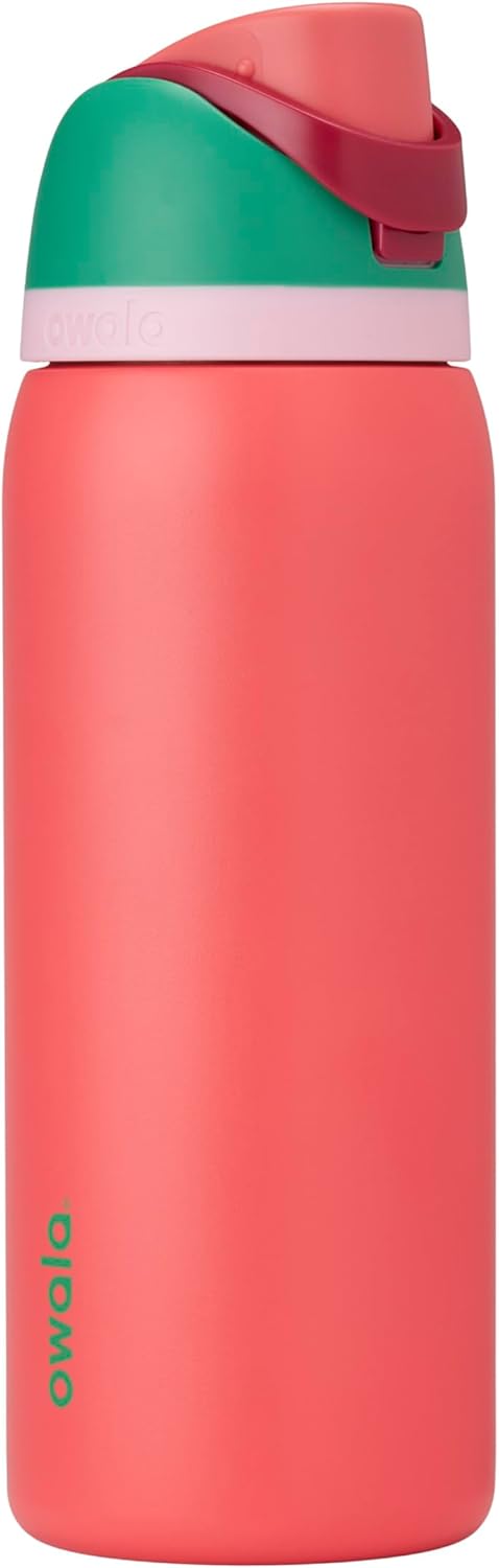 24oz Insulated Stainless Steel Water Bottle with Straw & Locking Lid - BPA-Free, 24-Hour Cold Retention