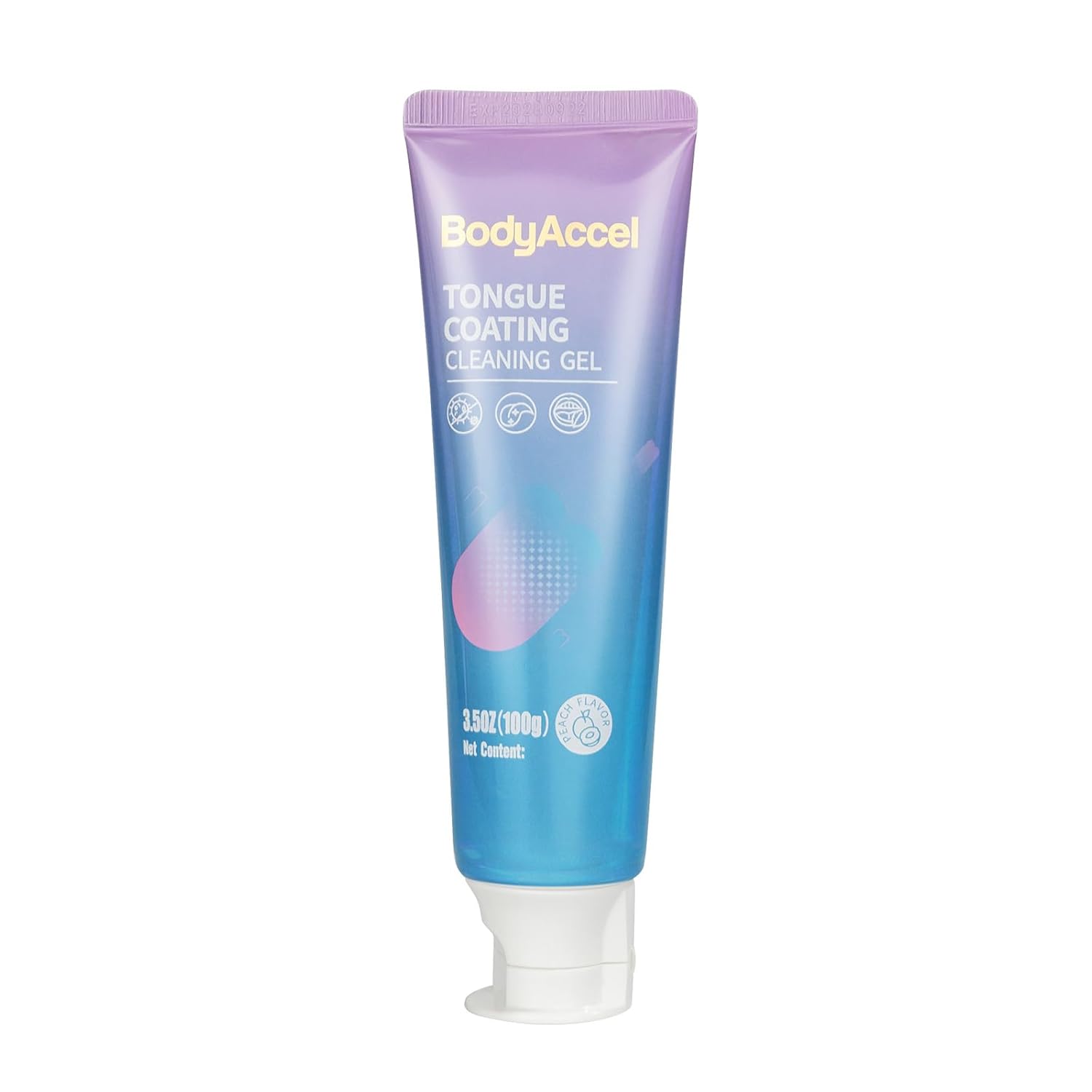 Tongue Cleaner Gel with Brush - Fresh Breath Oral Care Kit for Bad Breath Removal