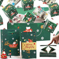 16-Piece Surprise Explosion Gift Box Set for Money and Gifts - Pop-Up Folding Design in Red