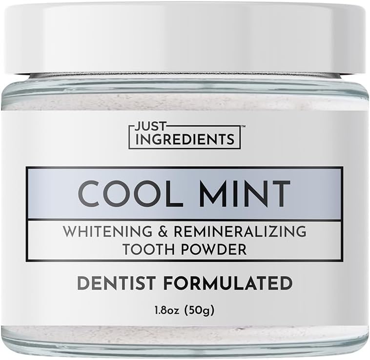Remineralizing Tooth Powder - Fluoride-Free Oral Care for Strong Teeth & Fresh Breath