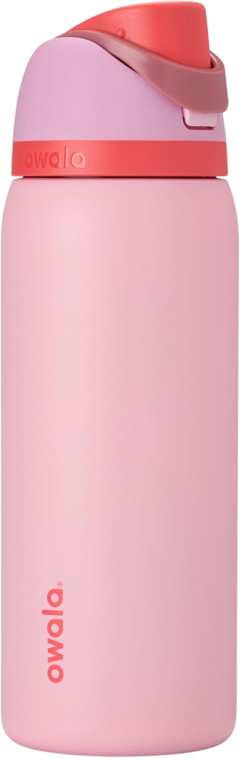 24oz Insulated Stainless Steel Water Bottle with Straw & Locking Lid - BPA-Free, 24-Hour Cold Retention