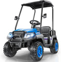 24V 4-Seater Kids' Golf Cart with Remote Control, 4WD Ride-On Car for Ages 3-8