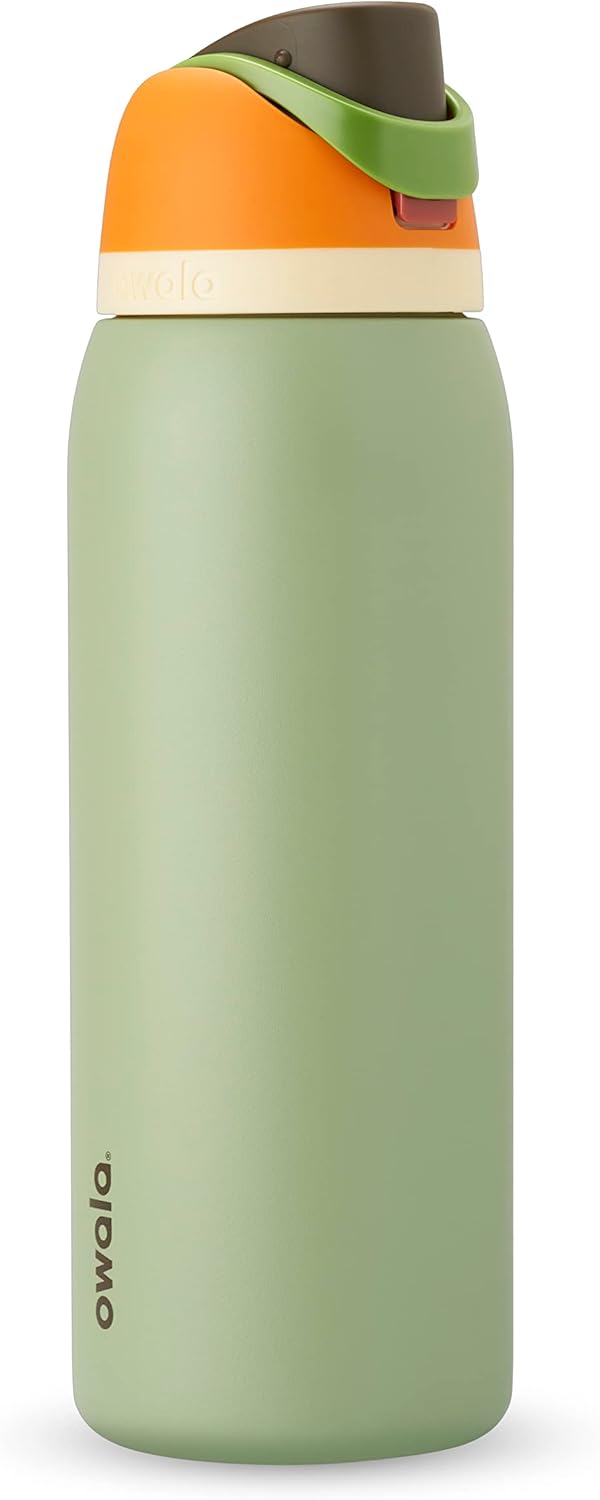 24oz Insulated Stainless Steel Water Bottle with Straw & Locking Lid - BPA-Free, 24-Hour Cold Retention
