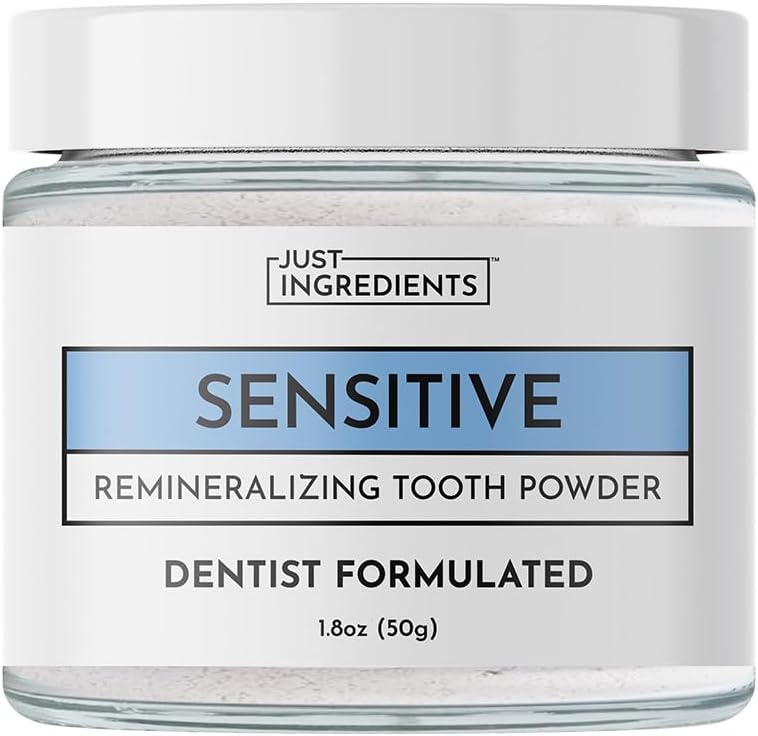 Remineralizing Tooth Powder - Fluoride-Free Oral Care for Strong Teeth & Fresh Breath