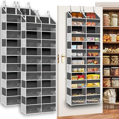 5-Tier Over the Door Organizer with 10 Compartments, 80lbs Capacity Extra Large Storage