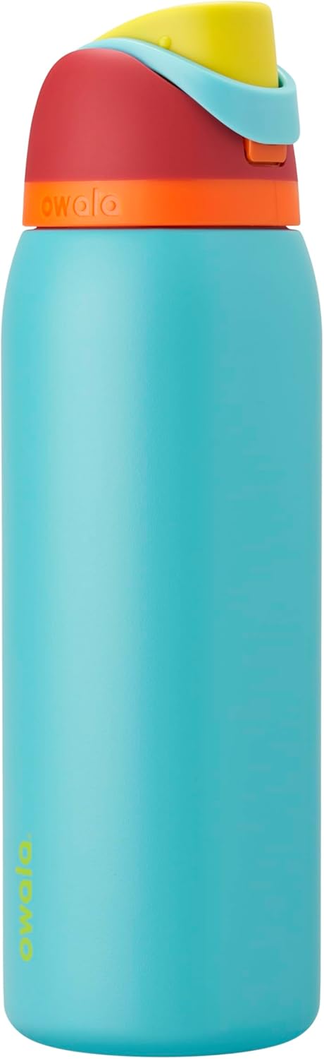 24oz Insulated Stainless Steel Water Bottle with Straw & Locking Lid - BPA-Free, 24-Hour Cold Retention