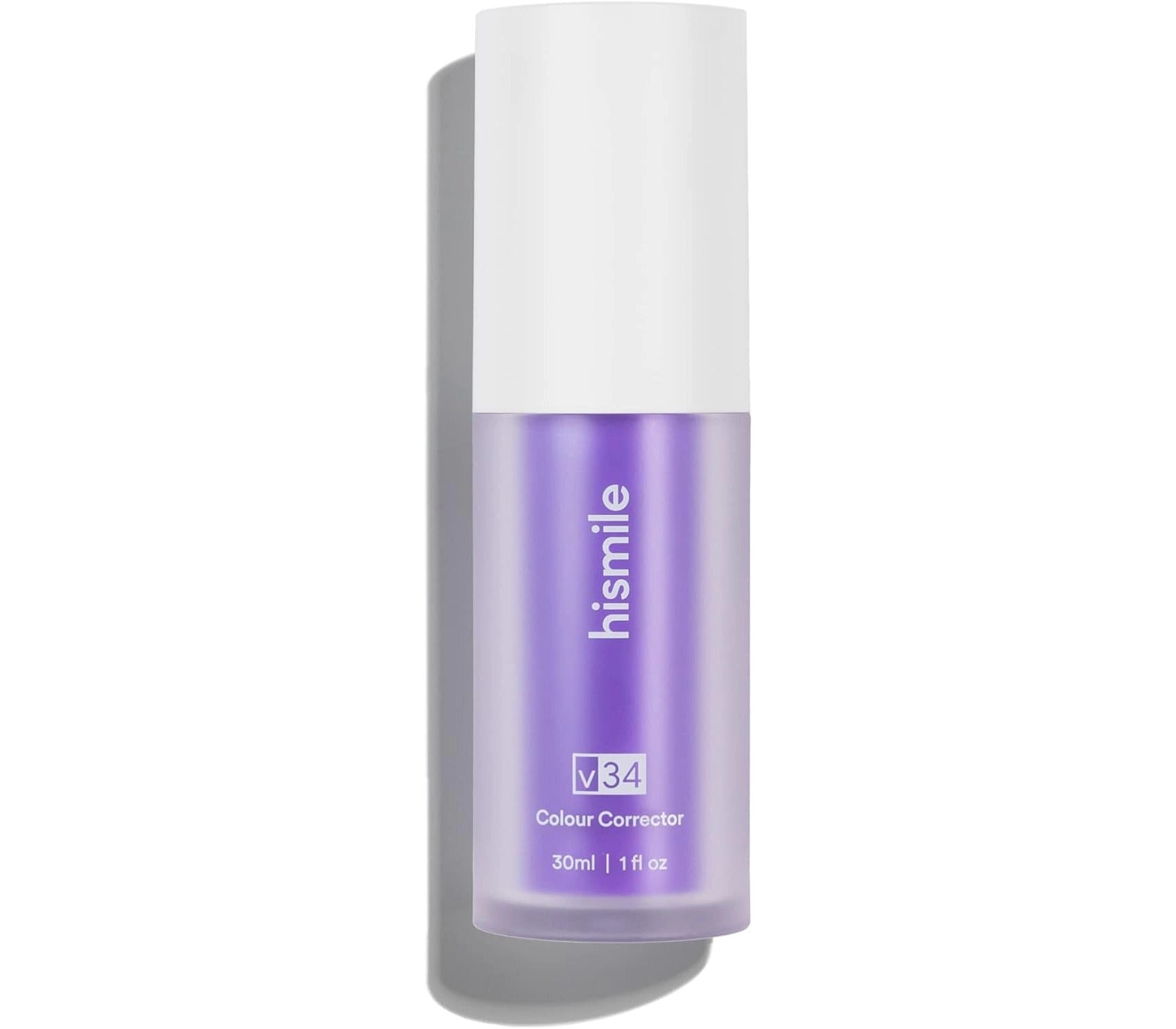 Purple Color Correcting Toothpaste: Instantly Neutralizes Yellow Stains for a Whiter Smile