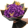 DIY Glitter Rose Bouquet Kit with 56 Flowers, Letters for Personalized Valentine's Gifts