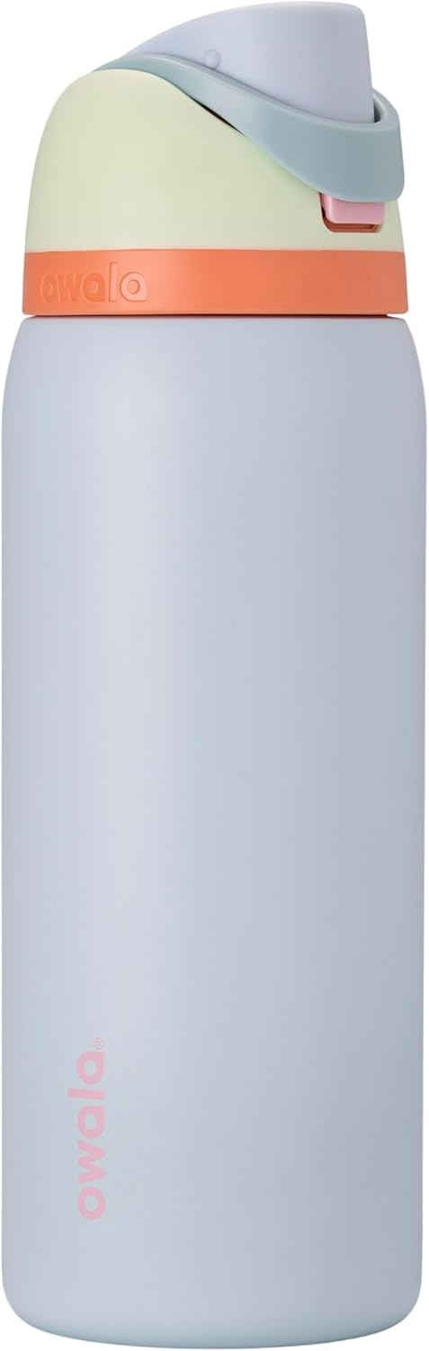 24oz Insulated Stainless Steel Water Bottle with Straw & Locking Lid - BPA-Free, 24-Hour Cold Retention
