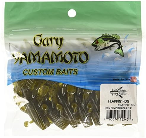 Compact Soft Plastic Flipping Bait with Vibrating Appendages for Bass Fishing
