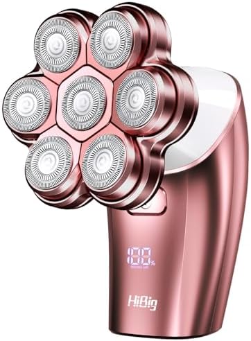 5-in-1 Electric Razor for Women, 7D Floating Head Shaver for Legs, Bikini & Body, IPX7 Waterproof