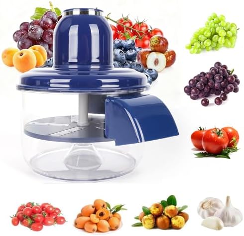Automatic Grape, Garlic & Tomato Peeler - Cordless Electric Skin Remover for Small Fruits