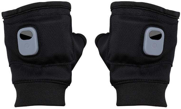 Rechargeable Heated Gloves with Digital Display, 3 Heat Settings for Home & Outdoor Use