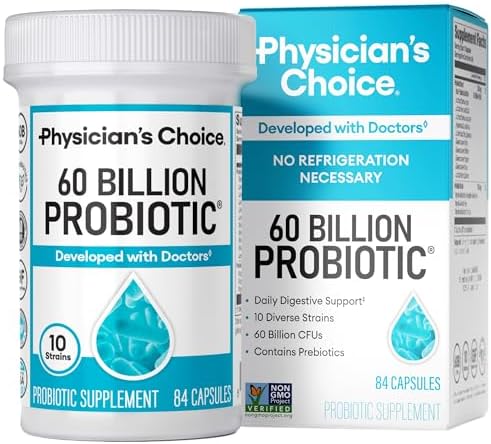 Advanced Gut Health Bundle: 60 Billion Probiotics + Digestive Enzymes for Digestive & Immune Support