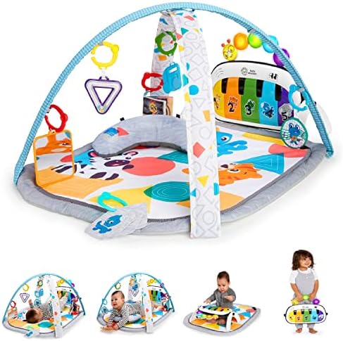 4-in-1 Kickin' Tunes Music & Language Discovery Play Gym with Magic Touch Piano