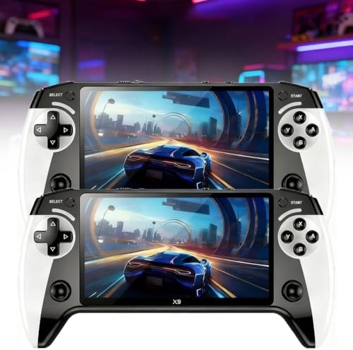 Retro Handheld Game Console with 5.5-Inch HD Screen, 20000+ Built-in Games, TV Output & Bluetooth Support