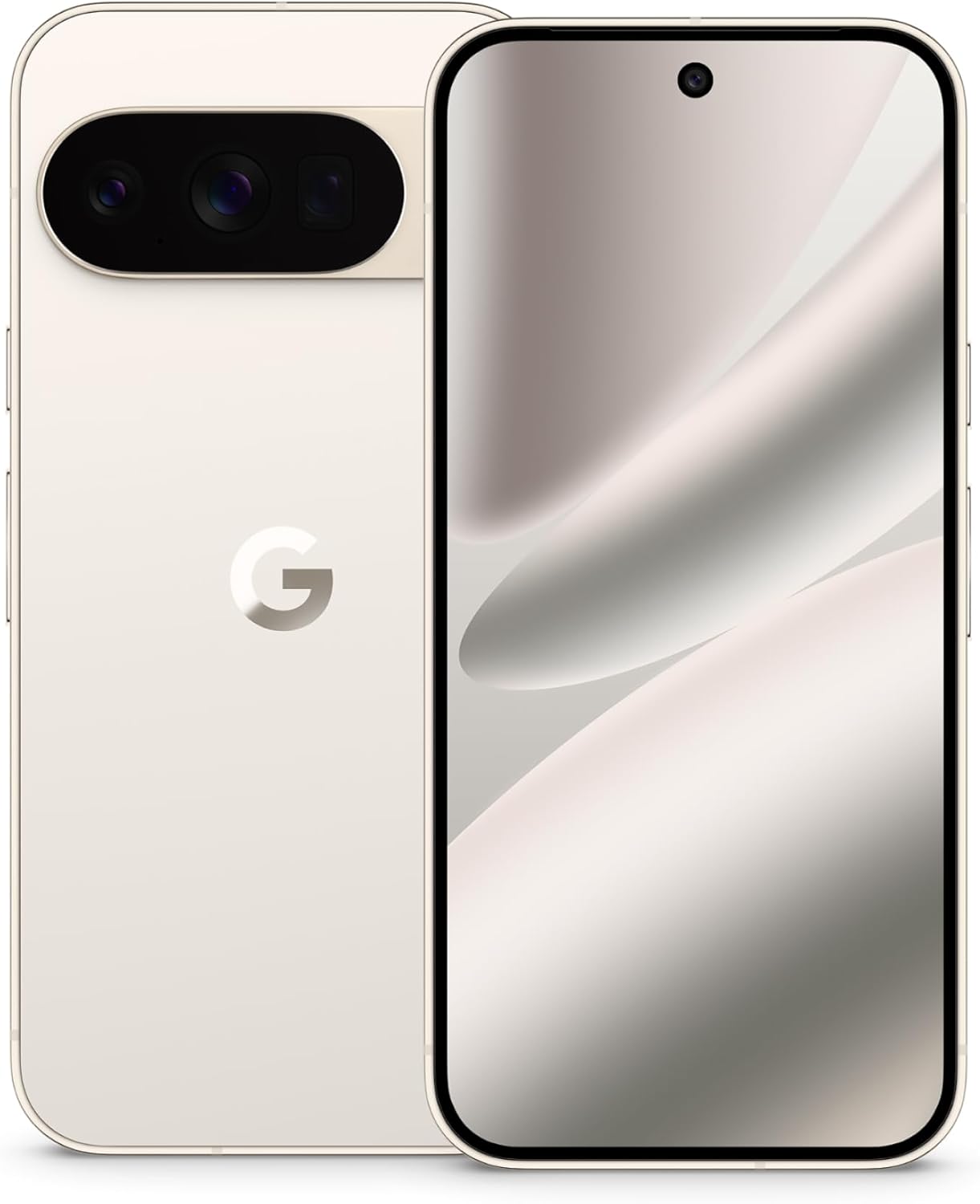 Unlocked Android Smartphone with AI Assistant, Triple Camera, 24+ Hour Battery - Moonstone 128GB