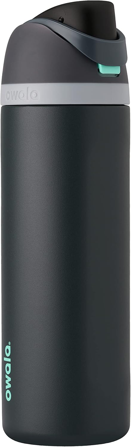 24oz Insulated Stainless Steel Water Bottle with Straw & Locking Lid - BPA-Free, 24-Hour Cold Retention