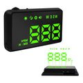 Car HUD Speedometer with GPS+BDS Dual-Mode, Automatic Brightness Adjustment, USB Plug & Play
