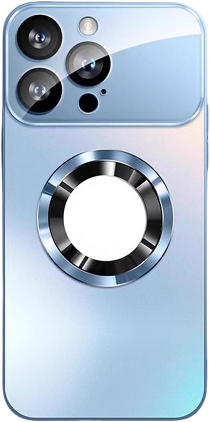 Matte Magnetic Phone Case with Full Camera Protection, Slim Anti-Fingerprint Cover