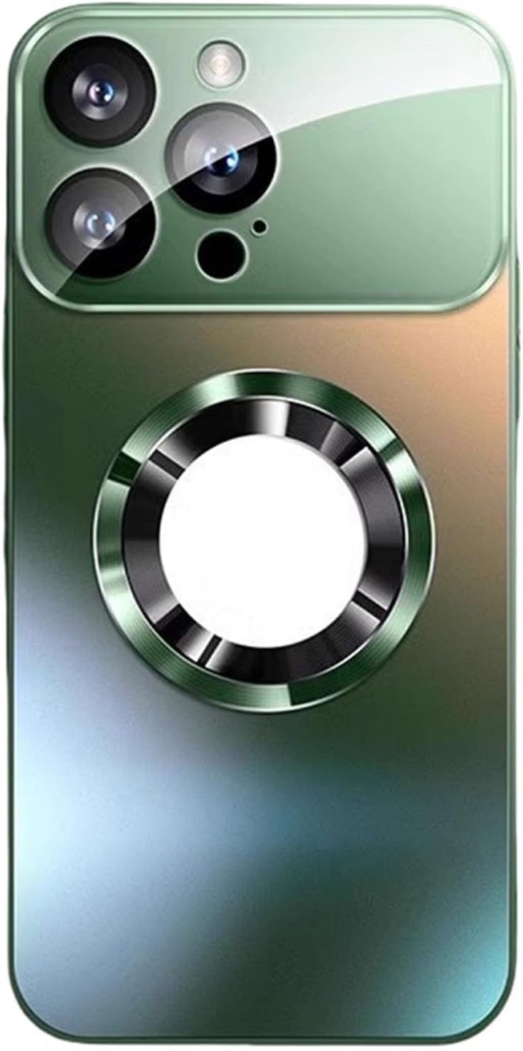 Matte Magnetic Phone Case with Full Camera Protection, Slim Anti-Fingerprint Cover