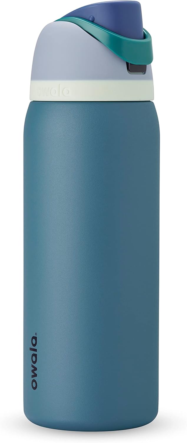 24oz Insulated Stainless Steel Water Bottle with Straw & Locking Lid - BPA-Free, 24-Hour Cold Retention