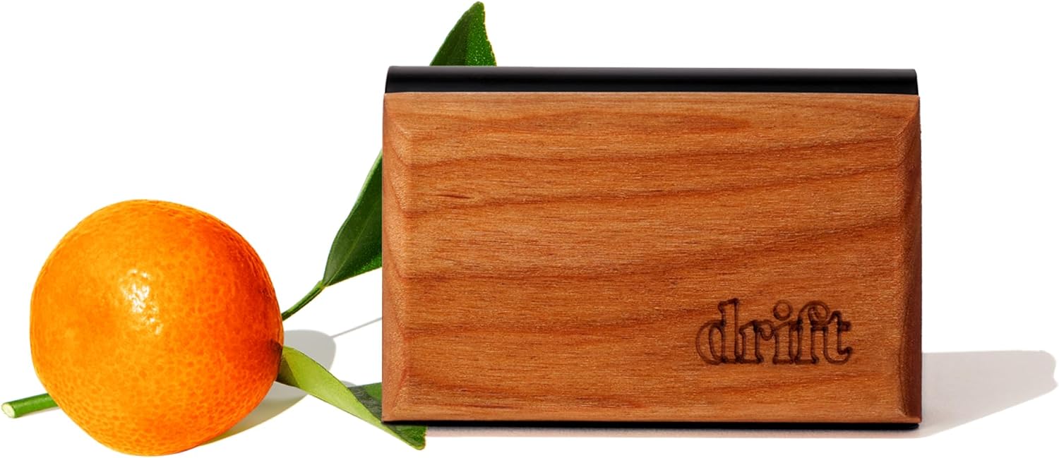 Premium Wood Car Air Freshener | Long-Lasting Teak Scent | Natural Essential Oils