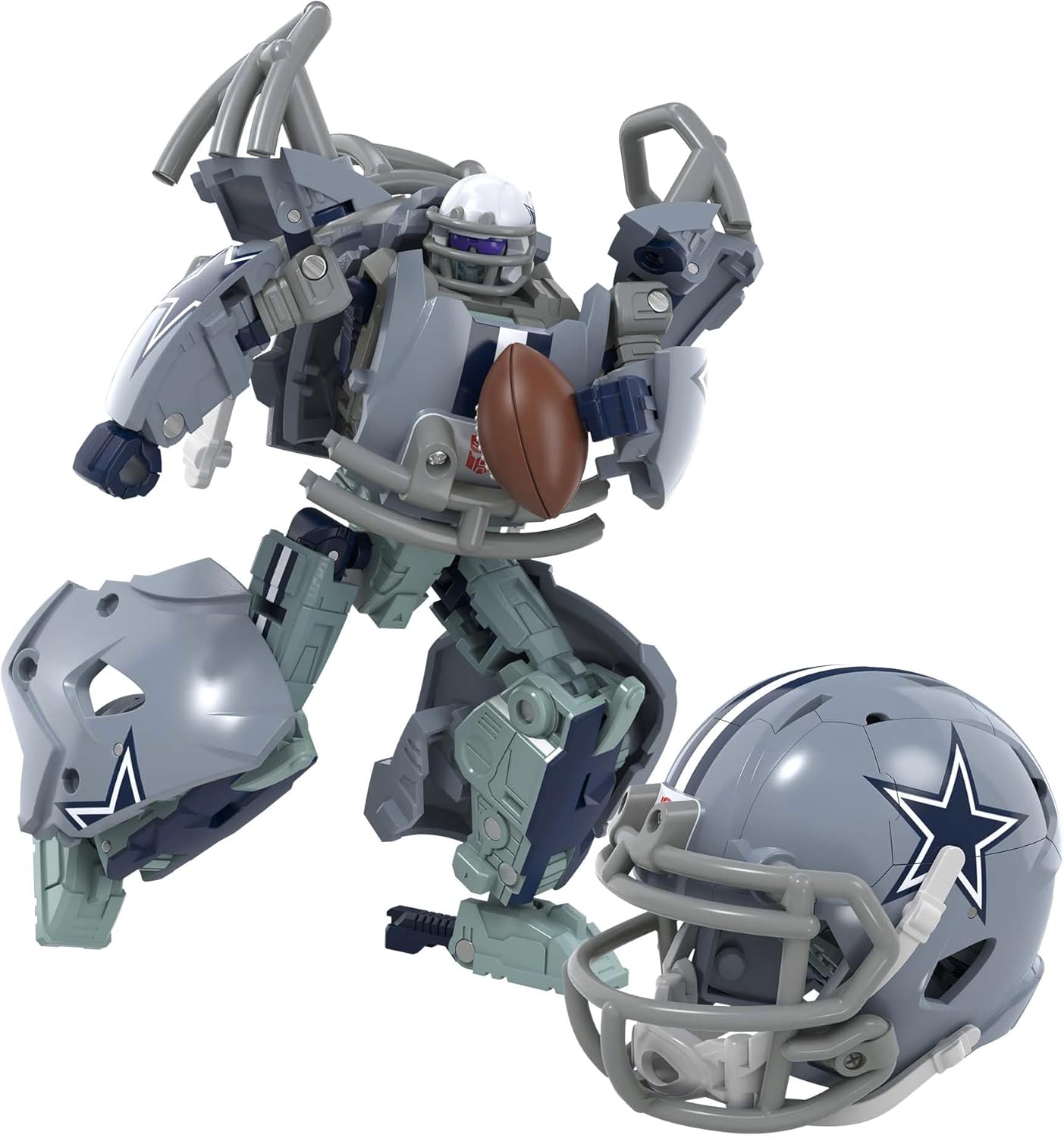 NFL Green Bay Packers Transforming Robot to Helmet 5.5-Inch Action Figure for Ages 8+