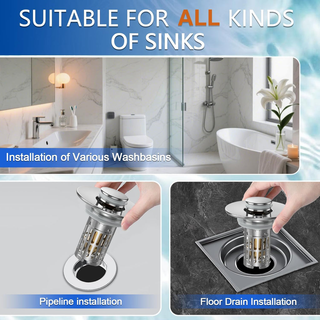 Bathroom Sink Drain Strainer