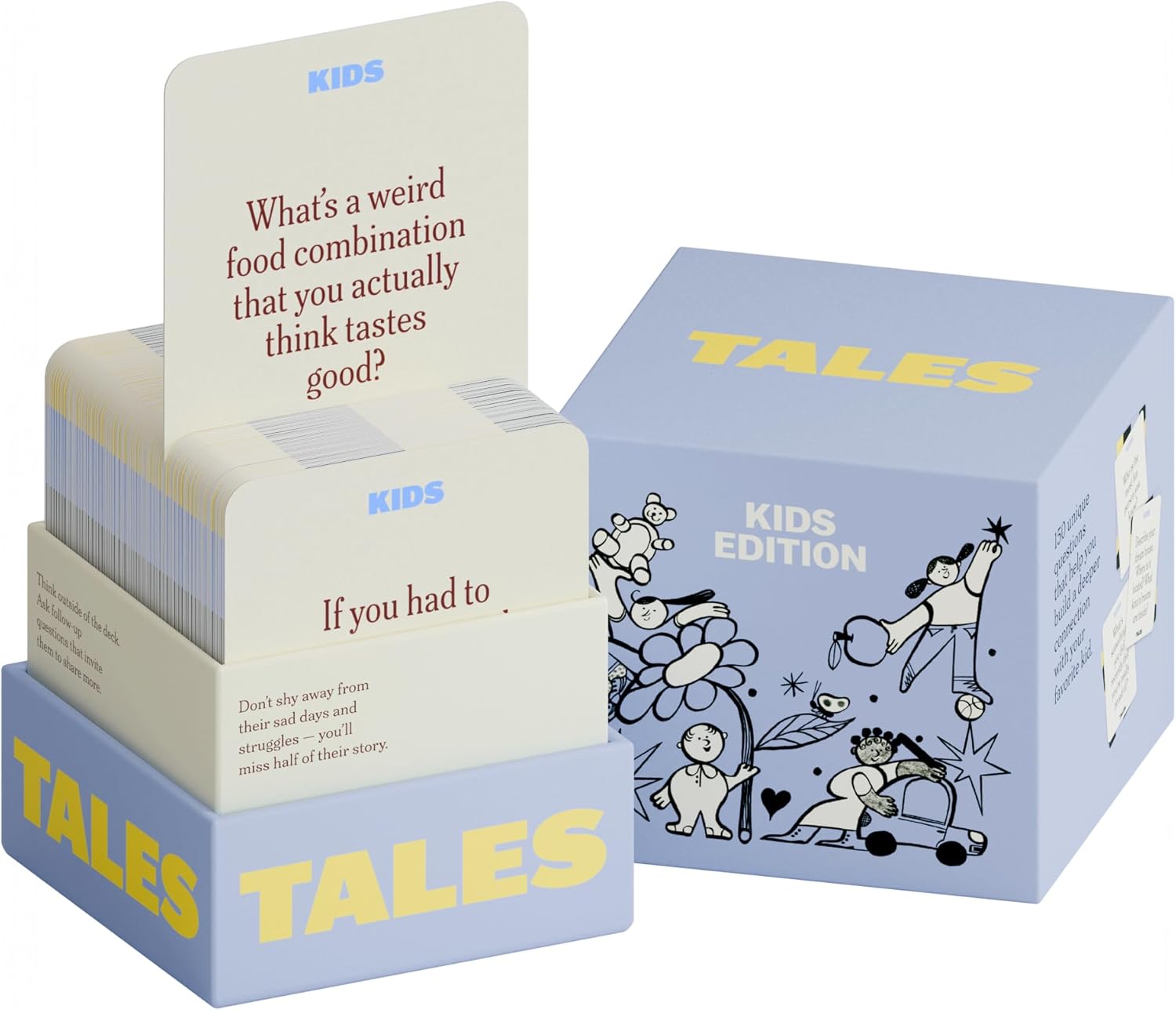 150 Family Conversation Cards for Meaningful Connections and Quality Time