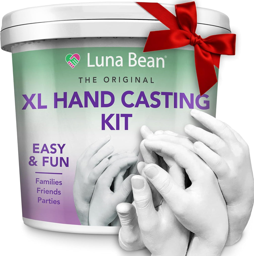 DIY Hand Casting Kit for Couples - Complete Plaster Statue Mold Kit for Anniversary & Wedding Gifts