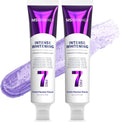 7 Probiotics Deep Whitening Toothpaste with Purple Beads - Fluoride-Free, Enamel-Safe, Fresh Mint, 4.23 oz (3-Pack)