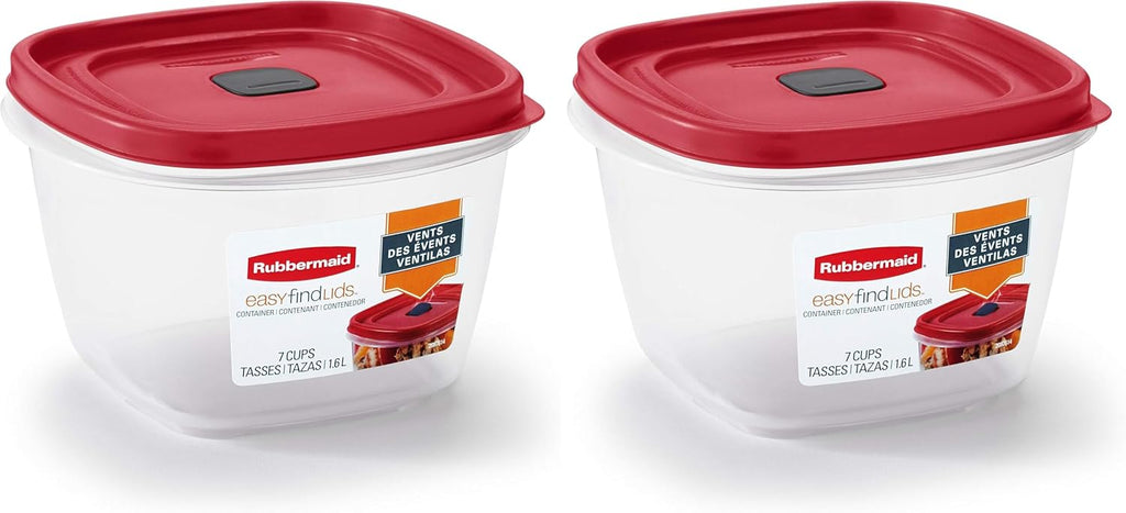 60-Piece Food Storage Containers with Vented Lids, Microwave and Dishwasher Safe Set
