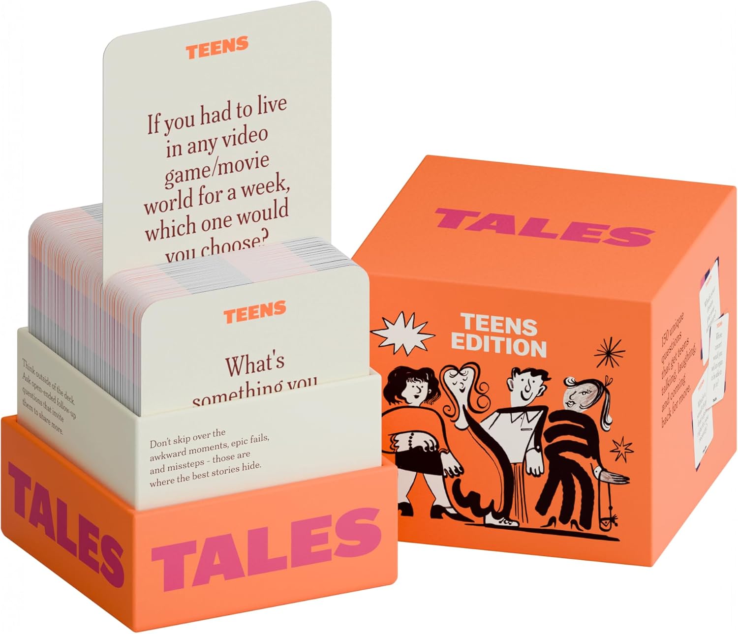 150 Family Conversation Cards for Meaningful Connections and Quality Time