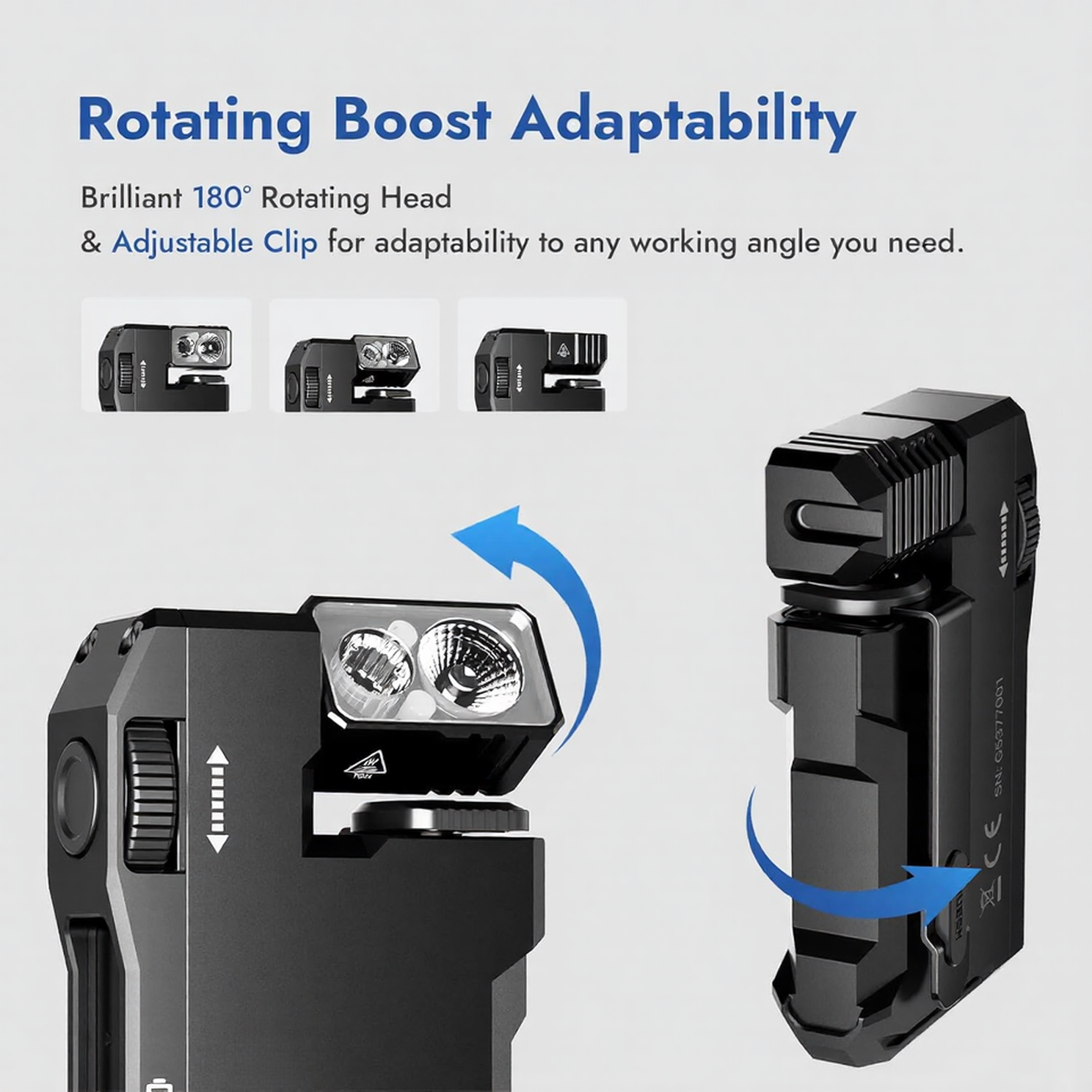Rechargeable EDC Flashligh