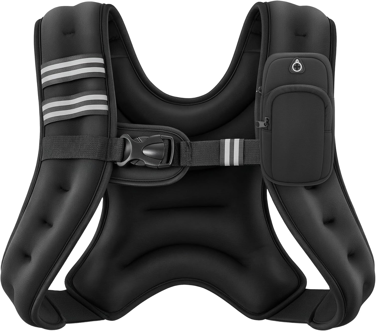 Adjustable Weighted Vest for Men & Women, 6-30lb Weight Vest for Fitness & Running