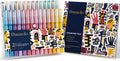 36 Colors Double Line Outline Markers with Metallic & Glitter Effects for DIY Art and Card Making