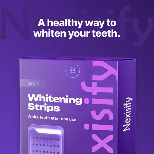 ✨ 14 Strips - Purple Teeth Whitening Strips (Gen 2) - 8x Brighter Smile