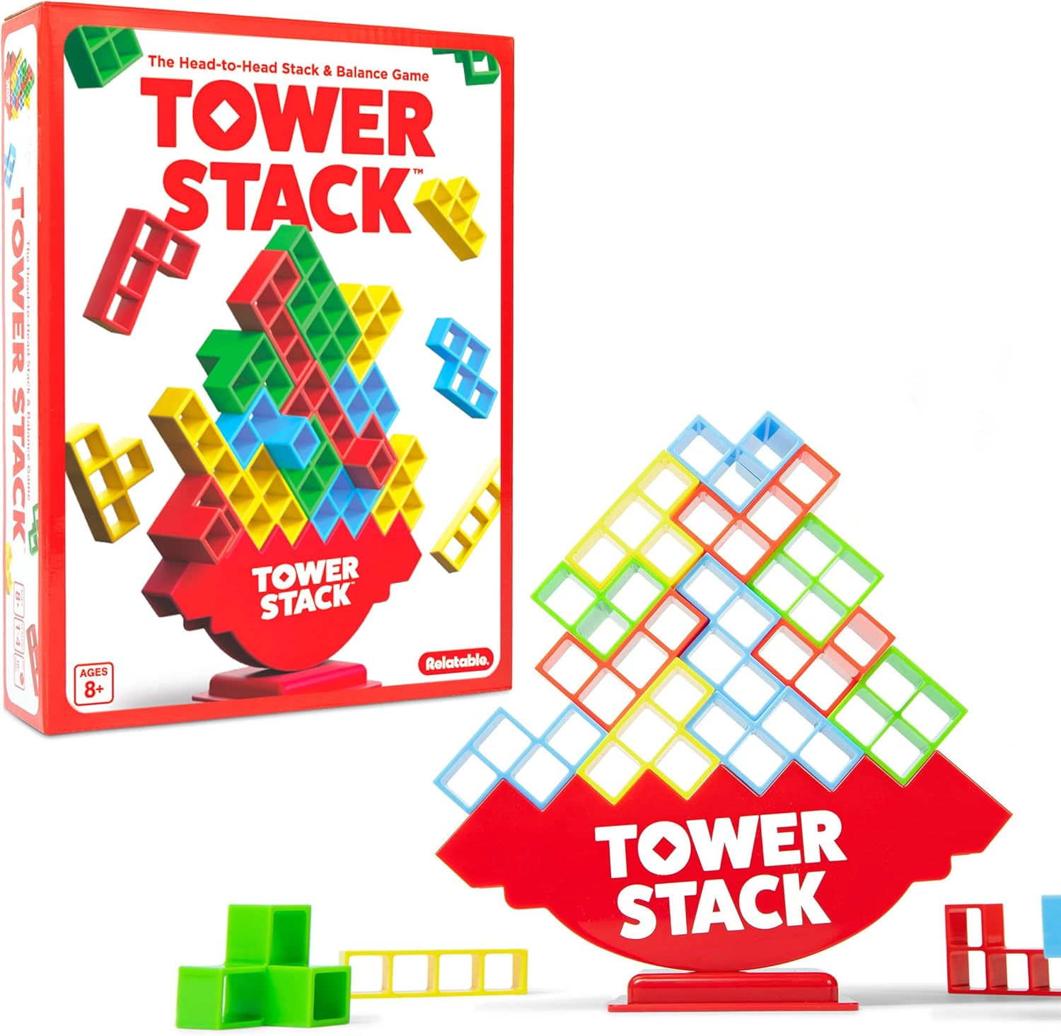 Magnetic Strategy Game for Family Game Night - 20 Magnets with Rope